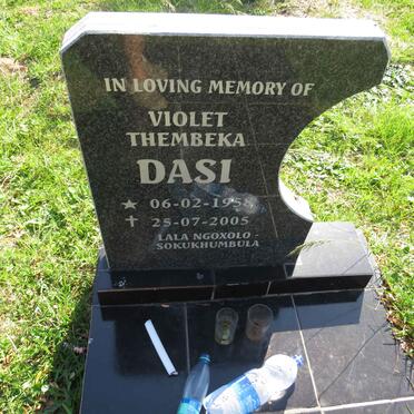 DASI Violet Thembeka 1958-2005