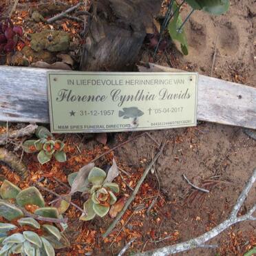 DAVIDS Florence Cynthia 1957-2017