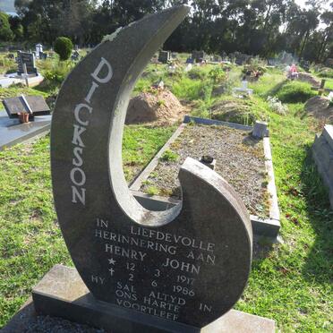 DICKSON Henry John 1917-1986