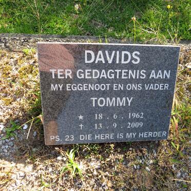 DAVIDS Tommy 1962-2009