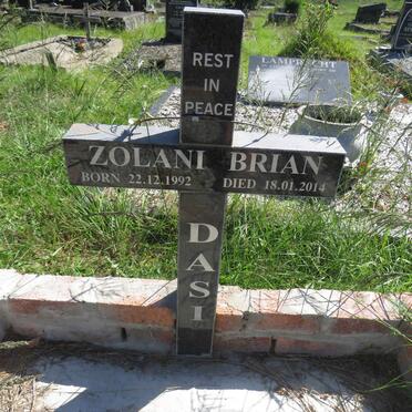 DASI Zolani Brian 1992-2014