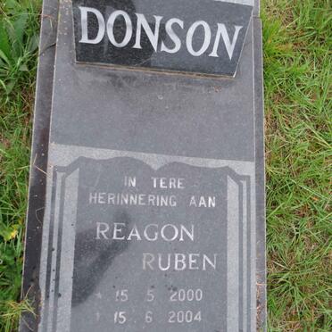 DONSON Reagon Ruben 2000-2004
