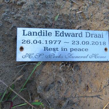 DRAAI Landile Edward 1977-2018