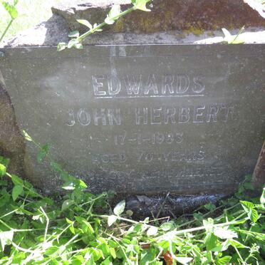 EDWARDS John Herbert -1983