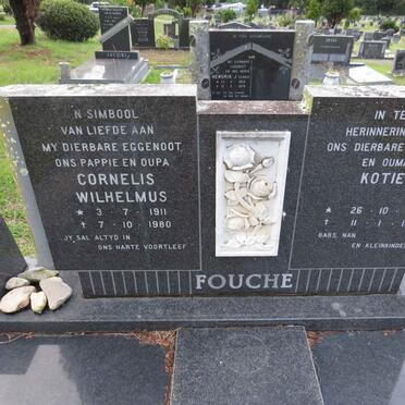 FOUCHE Cornelis Wilhelmus 1911-1980 & Kotie 1912-1999