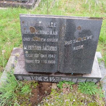 FILMALTER Albertus Jacobus 1947-1968