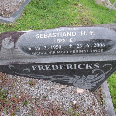 FREDERICKS Sebastiano H.F 1950-2006