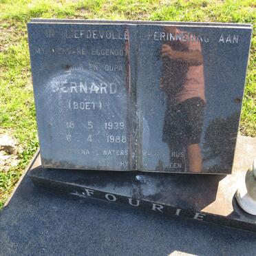 FOURIE Bernard 1939-1988