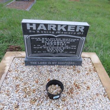 HARKER Elizabeth 1913-1996 :: HARKER Sylvia 1934-2010