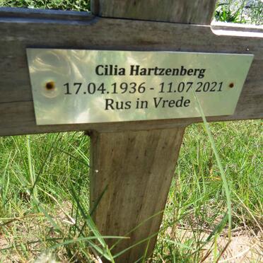 HARTZENBERG Cilia 1936-2021