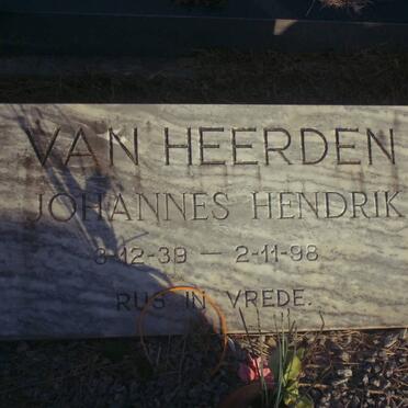 HEERDEN Johannes Hendrik, van 1939-1998