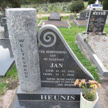 HEUNIS Jan 1932-2010