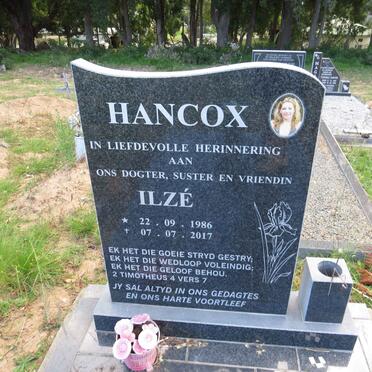 HANCOX Ilze 1986-2017