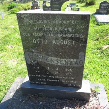 HUCKSCHLAG Otto August 1935-1998