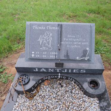 JANTJIES Themba Thomas 1950-2022