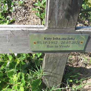 JAFTA Katy Johanna 1952-2021