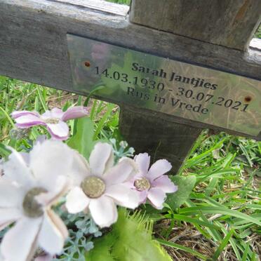 JANTJIES Sarah 1930-2021