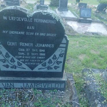 JAARSVELDT Gert Renier Johannes, van 1941-1966