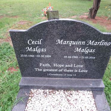 MALGAS Cecil 1960-2009 :: MALGAS  Marquinn Marlino 1988-2016