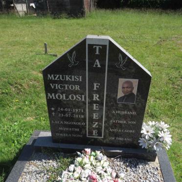 MOLOSI Mzukisi Victor 1971-2018