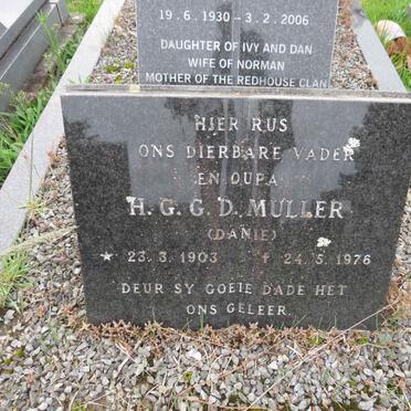 MULLER H.G.G.D. 1903-1976 & Ivy Eugenie 1904-1976 :: WITHERS Mercia Adeline 1930-2006 _3