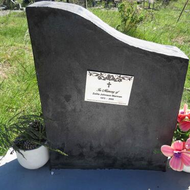 MARMAN Zolile Johnson 1973-2005