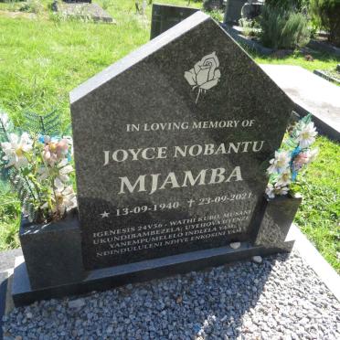 MJAMBA Joyce Nobantu 1940-2021