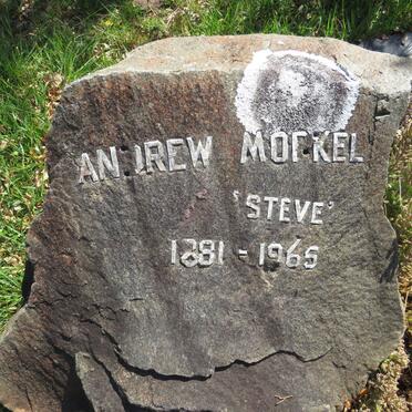 MORKEL Andrew 1881-1965