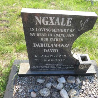 NGXALE Dabulamanzi David 1959-2012