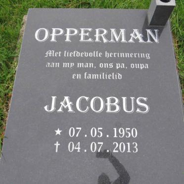 OPPERMAN Jacobus 1950-2013
