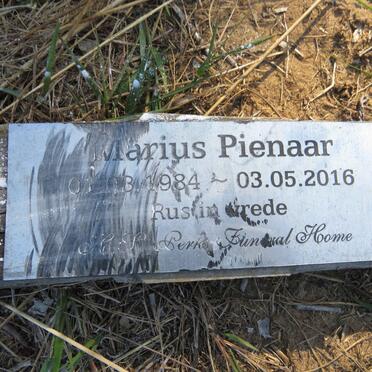 PIENAAR Marius 1984-2016