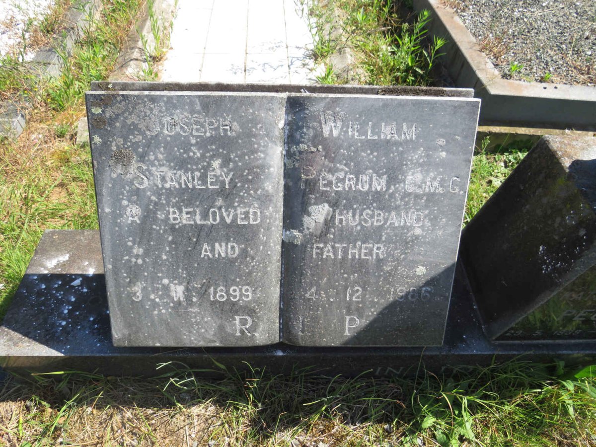 PEGRUM Joseph William Stanley 1899-1986