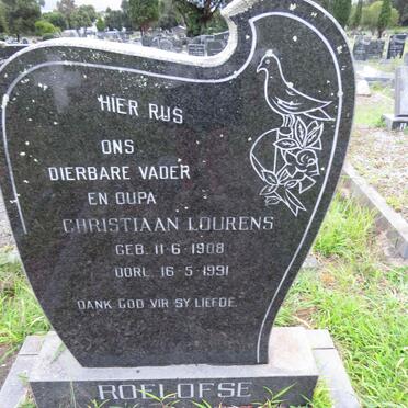 ROELOFSE Christiaan Lourens 1908-1991 