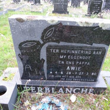 TERBLANCHE Awie 1928-1980