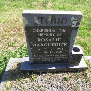 TODD Rosalie Marguerite 1944-2006