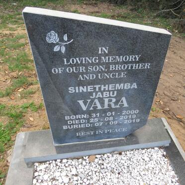 VARA Sinethemba Jabu 2000-2019