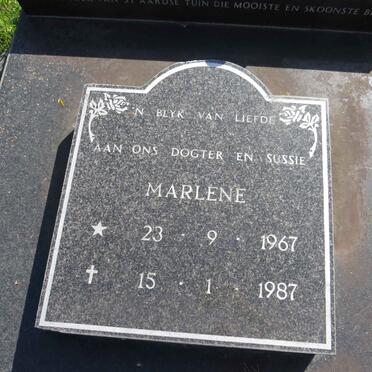 VARKEVISSER Marlene 1967-1987