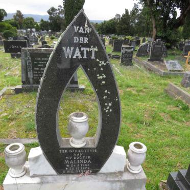 WATT Malinda, van der 1955-1974