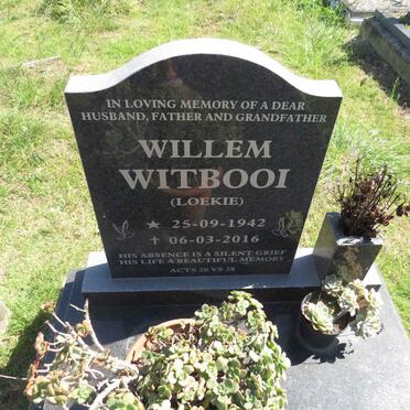 WITBOOI Willem 1942-2016