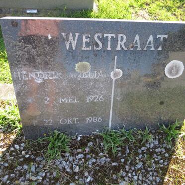 WESTRAAT Hendrik William 1926-1986