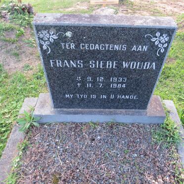 WOUDA Frans Siebe 1933-1984
