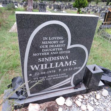 WILLIAMS Sindiswa 1978-2010