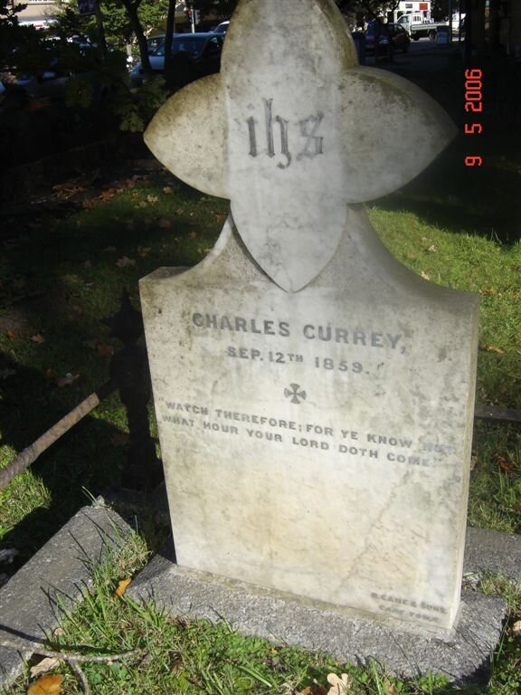 CURREY Charles -1859