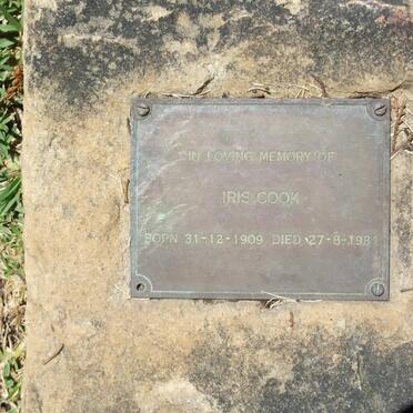 COOK Iris 1909-1981