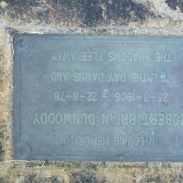 DUNWOODY Robert Brian 1906-1978