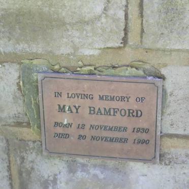 BAMFORD May 1930-1990