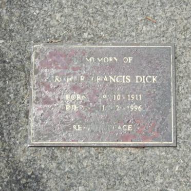DICK Arthur Francis 1911-1996