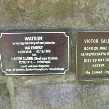 WATSON :: COATES :: CALDER