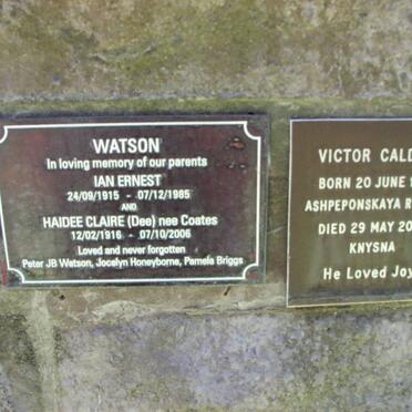 WATSON :: COATES :: CALDER