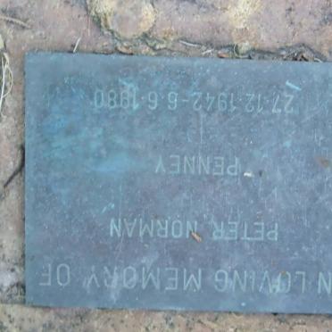PENNEY Peter Norman 1942-1980